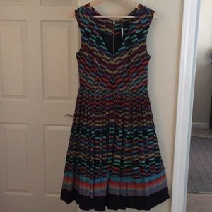 Multi-Color Tracy Reese Sleeveless Party Dress 🎉